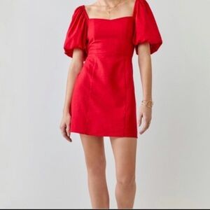 Francesca’s Red Mini Dress